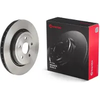 Brembo 18-20 Dodge Durango/12-20 Jeep Grand Cherokee Rear Premium UV Coated OE Equivalent Rotor