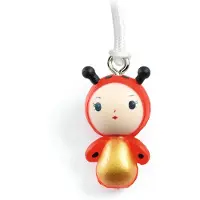 Djeco sleutelhanger tinyly Minico lieveheersbeestje cadeau.