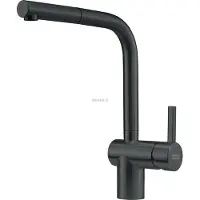 Franke keukenkraan Atlas Neo zwart - uittrekbaar - 297 mm