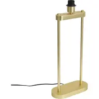 QAZQA Moderne tafellamp messing - Thijmen