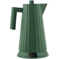 Alessi Waterkoker Plissé met Temperatuurinstelling Groen - 1.7 liter - 1850 W - Michelle De Lucchi - MDL21 GR
