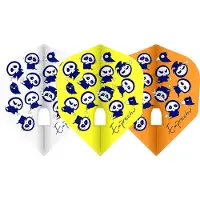 L-Style Champagne Flight L3 Shape Yukie Sagaguchi Mix - Dart Flights