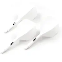 Cuesoul - Tero Flight System AK5 Rost Standaard - White - Dart Flights