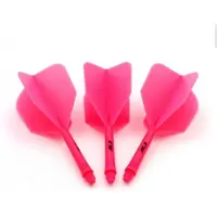 Cuesoul - Tero Flight System AK5 Rost Big Wing - Pink - Dart Flights
