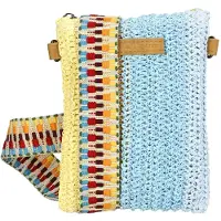Enrico Benetti Rieten Telefoontasje Multicolor 3