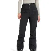 Roxy - Women's Rising High Ski Pants - Skibroek XXL, zwart