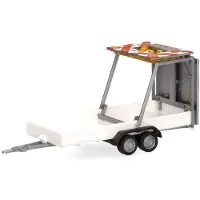 Herpa Aanhanger Pijlwagen, Wit