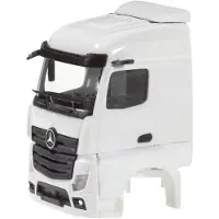 Herpa Mercedes Benz Actros S. 2.5 + Zijventilatie, Wit (2 St.)