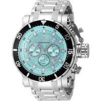 Invicta Coalition Forces 49091 Heren Horloge - Quartz Uurwerk - Roestvrij Staal met blauwe Wijzerplaat - 52mm