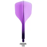 Condor AXE 120 Trifin Purple Small - Dart Flights
