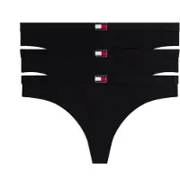 Tommy Hilfiger Underwear String 'Heritage' navy / lichtgeel / rood / wit