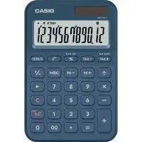Casio Colorful Bureaurekenmachine 12-cijferig display Marineblauw MS-20YC-NY