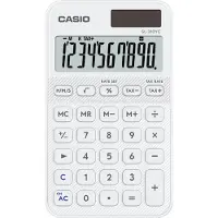 Casio Colorful Zakrekenmachine 10-cijferig display Wit SL-310YC-WE
