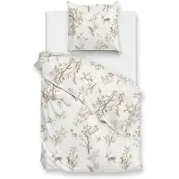 Zohome Zo Home Dekbedovertrek Flanel Hazel - off white 140x200/220cm