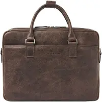 Castelijn & beerens Carisma Koffer Leer 40 cm Laptop compartiment bruin
