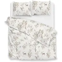 Zohome Zo Home Dekbedovertrek Flanel Hazel - off white 240x200/220cm