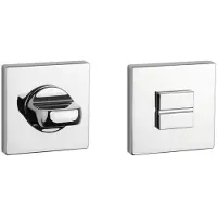Aprile | Premium WC garnituur rozet | 52x52x7mm | Chroom gepolijst