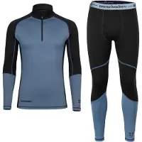 Snowleader - Thermokleding - Pack Merino Men Slate voor Unisex van Wol