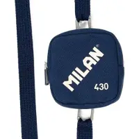 Milan Portemonnee "Kleine munt 430" - Sinds 1918 - Blauw - Blauw - One Size