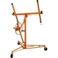 MonsterShop Gipsplatenlift - oranje - 3,5 m - inklapbaar
