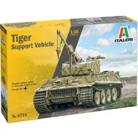 Wittmax Modelbouwpakket Militaire voertuigen - 6764 Tiger Sd.Kfz.185 - Tank Bergingsvoertuig - WWII Duitse Militair Voertuig Plastic - 1:35 - Modelbouw