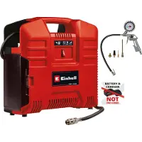 Einhell Draadloze mobiele compressor TE-AC 36/8 Li OF Set Solo PXC (36V) Wordt geleverd zonder batterij of oplader