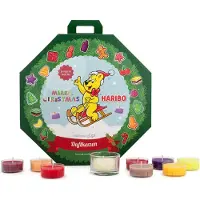 Balthasar Adventskalender theelichtjes - bonte theelichtjes