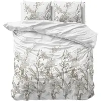 Sleeptime Elegance Dekbedovertrek Flynn - Wit 200 x 200/220 cm