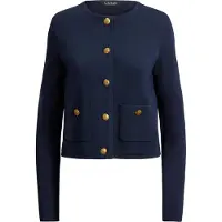 Ralph Lauren Gebreid vest navy