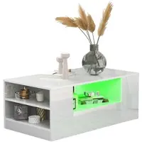 STILVORA slaapbank 90x200, dagbed zonder matras, met uitschuifbaar bed, eenpersoonsbed met dimbare LED-strip, met USB-aansluiting, wit