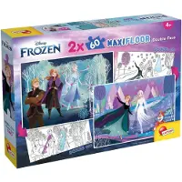 Lisciani disney puzzle df maxifloor 2 x 60 frozen