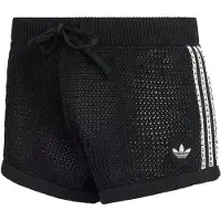 Adidas Originals Broek 'KNITTED CROCHET' zwart / wit