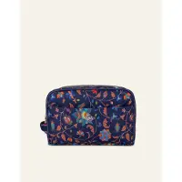 Oilily Toilettas Dames Chloe Pocket Cosmetic Bag Joy Flowers Eclipse