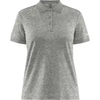 Craft Polo Women Core Blend Polo Shirt Grey Melange-XXL