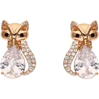 NAEMI Oorbellen goud / wit