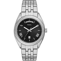 Fossil Analoog horloge 'Campbell' zilver