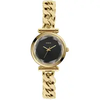 Fossil Analoog horloge 'CARLIE' goud / zwart