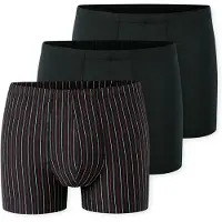 Schiesser Boxershorts '95/5 Essentials' rood / zwart / wit