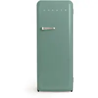 Create - Koelkast in retrostijl - Sage - Handvat Zilver - FRIDGE RETRO 281L