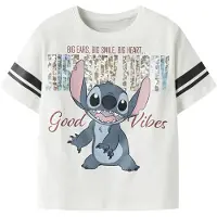 Name it Shirt 'Stitch' opaal / mauve / zwart / wit