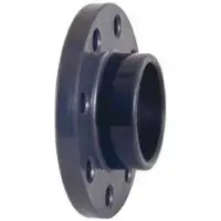 Cepex 02232 Ø200 Pvc-u Fix Flange-stub&backing Ring- Zilver