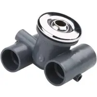 AstralPool 04095 Ø1 1/4 Hot Tub Inlet Front Cover Zilver