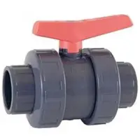 Cepex 02475 Ø63 Standard Ball Valve Female Solvent Socket O-rings In Epdm Black Dot Zilver