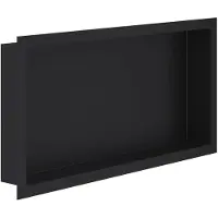 BES LED Inbouwnis - Leoni Prim - 30x60x7cm - Mat Zwart