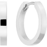 Glow 107.2600.12 Dames Oorbellen - Oorringen - Sieraad - Zilver - 925 Zilver - 12 mm lang