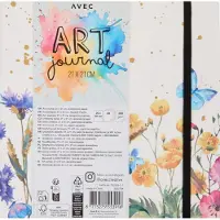Avec Art Journal - Schetsboek met aquarelpapier - 300 grams - 30 vellen