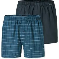 Schiesser Boxershorts navy / zwart