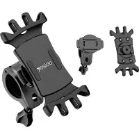 Yesido GSM houder - Telefoonhouder - Universeel - 360° aanpasbaar - Motor - Fiets - Mountainbike - Scooter