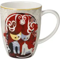 Goebel - Rosina Wachtmeister | Koffie / Thee Mok Templi dell amore | Beker - porselein - 400ml - 2 stuks