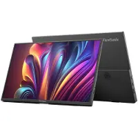 Viewsonic VA1650 16 inch portable monitor Zwart